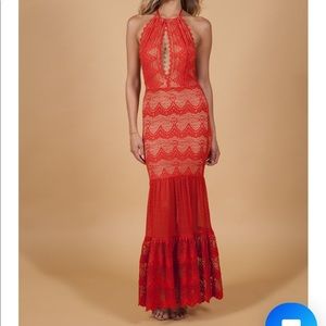 Nightcap Bella nuit dress xs in poppy